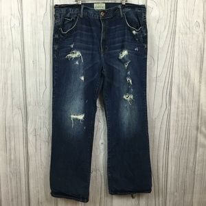 Aeropostale Driggs Slim Boot Cut Jeans Mens